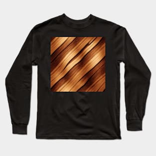 Wood pattern, model 7 Long Sleeve T-Shirt